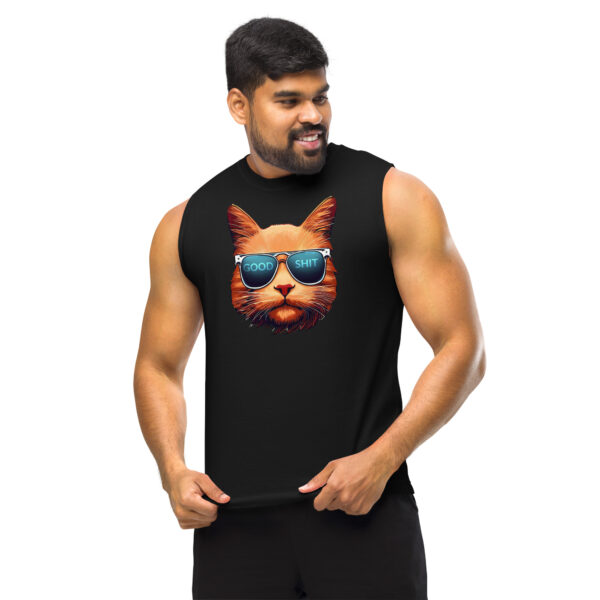 GSF Cool Cat Muscle Shirt - Image 2